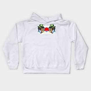 Secret agent with x-ray vision Kids Hoodie